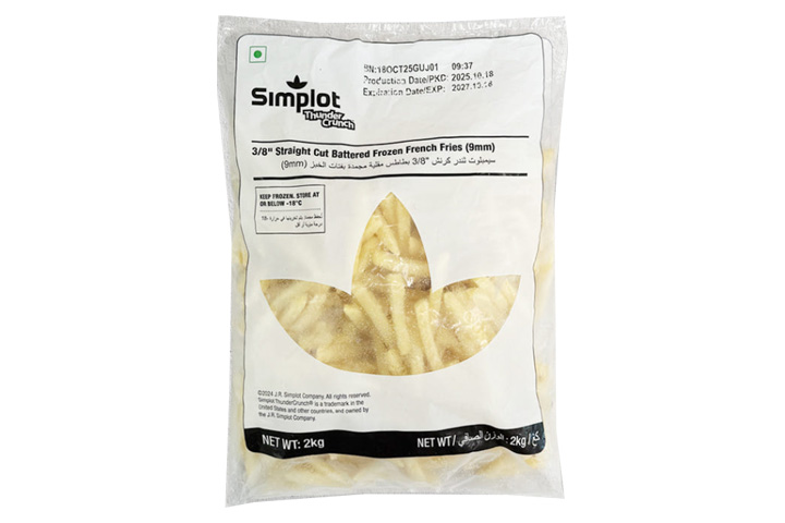 심플로트 썬더크런치 스트레이트컷 2KG(인도산)