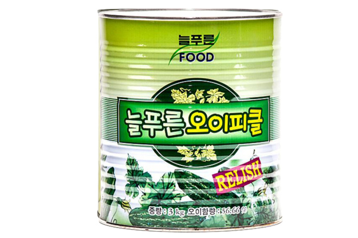 늘푸른 오이피클(랠리쉬) 3KG