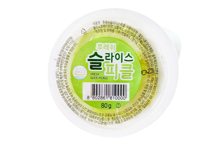 엔엘 후레쉬 슬라이스피클 80G(일회용_국내산)